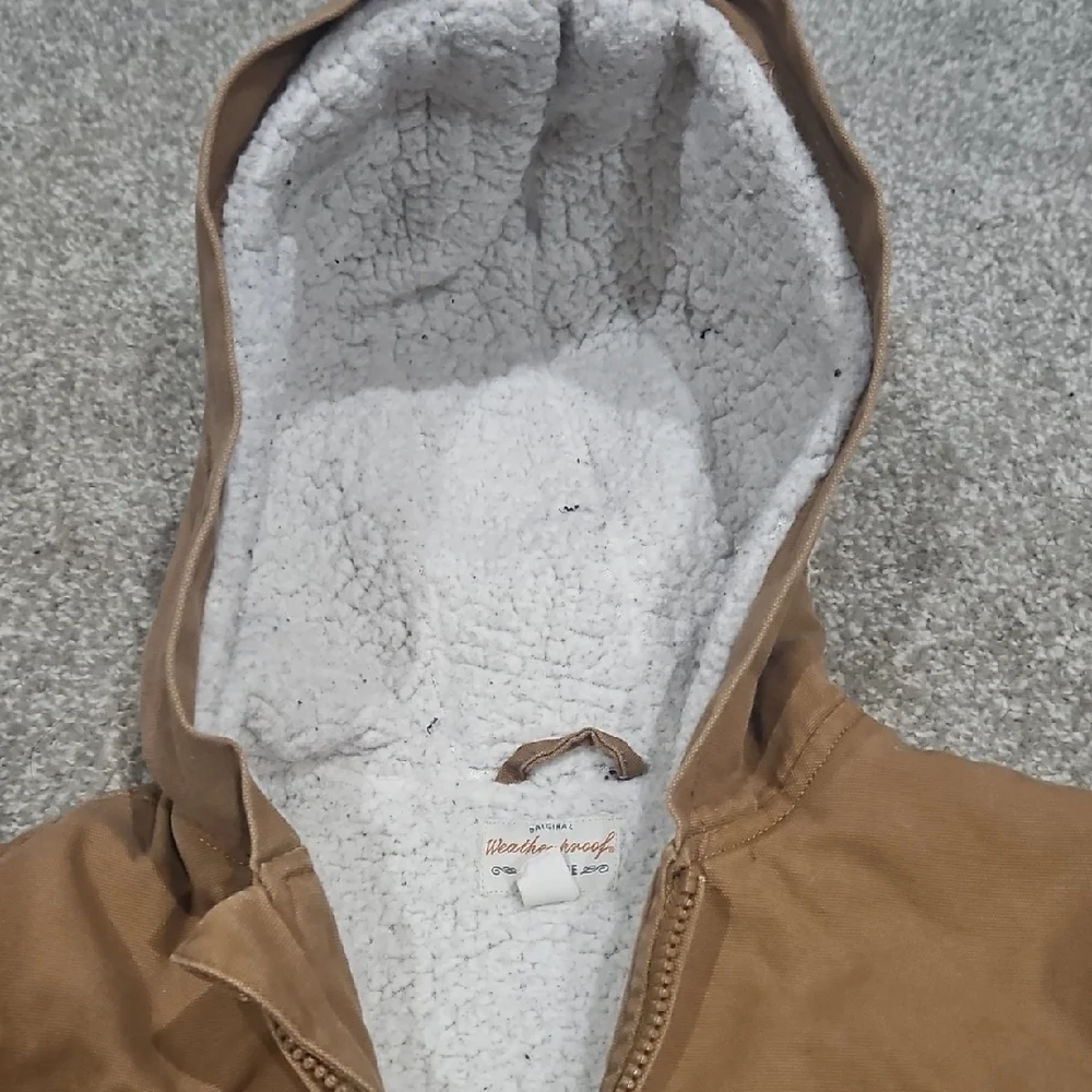 Kids Weatherproof Vintage Tan Jacket